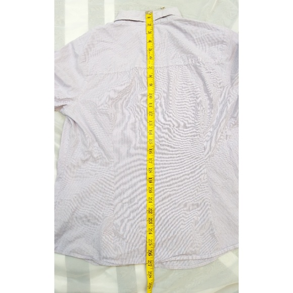 Apostrophe womens long sleeve shirt, purple sz XL - Picture 3 of 7